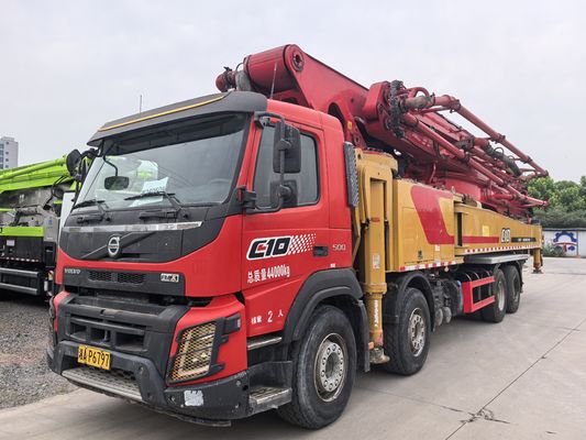 Buy 2021 Sany 62m Concrete Pump Truck with Volvo Chassis 130m³/h Output and 13MPa Pressure online manufacture