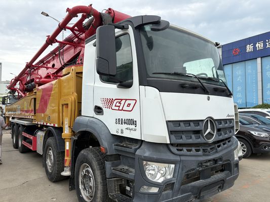 buy 2020 Sany 62 Meters Concrete Pump Truck with 5-Section Folding Boom 170 m³/h Pumping Capacity and 13.5 MPa Concrete Pressure online manufacture