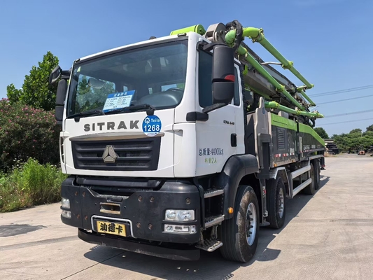 주문 사용된 줌리온 56m 콘크리트 펌프 트럭 2021 SITRAK 섀시 online manufacture