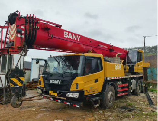 Beli 2019 SANY STC250T 25T Full Hydraulic Used Truck Crane  online manufacture