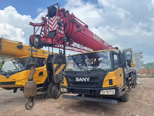 ซื้อ USED SANY 25 ton mobile crane STC250C 2017 Lifting machine Hydraulic crane online manufacture