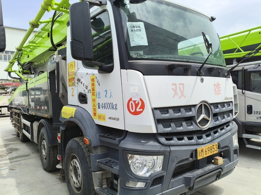 satın al Used 2018 Zoomlion 56m pump truck with Benz chasis for hot sale online manufacture