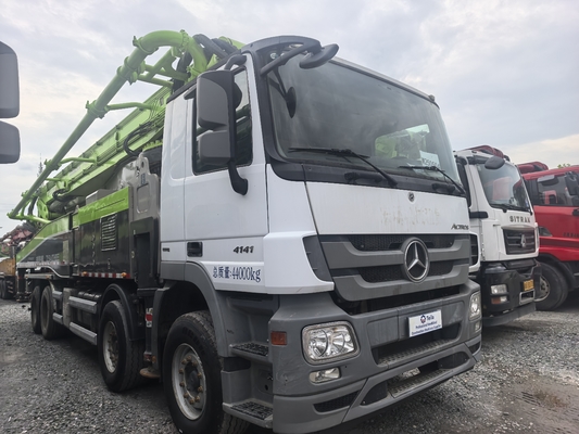 comprar Camión bomba de hormigón Zoomlion 56M usado de 2019, chasis Mercedes Benz en venta online manufacture