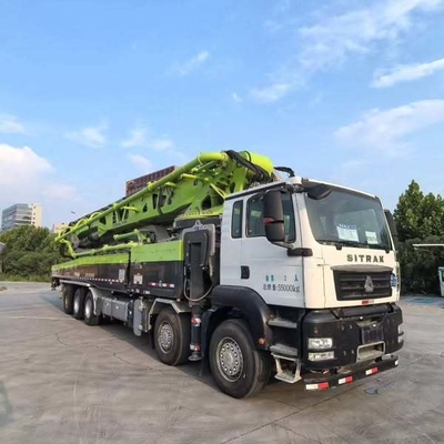 Купить Использованный 2023 Zoomlion 70м бетонный насос на шасси Ситрак online manufacture