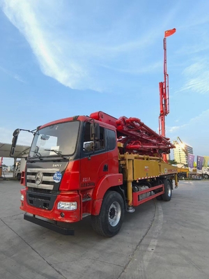 kaufen 2020 Sany 37m gebrauchte Betonpumpe auf LKW mit 2 Achsen, 120 m³/h Leistung und 13 MPa Druck online manufacture