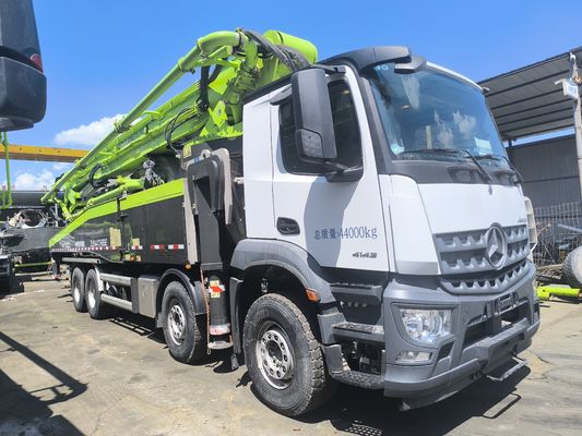 購入 Used 2021 Zoomlion 63M Concrete Pump Truck with 5-Section Z-Type Folding Boom and 170-180 m³/h Output online manufacture