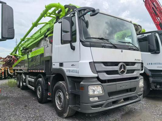 Buy Used 2019 Zoomlion ZLJ5440THBBE 56m Truck-Mounted Concrete Pump with Z-Shape 5-Section Folding Boom and 365° Continuous Rotation online manufacture