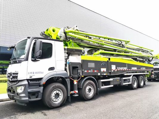 kupować New 2025 Zoomlion 62meter Concrete Boom Pump Truck with Sitrak Chassis 11.3Mpa High-Efficiency Energy Saving online manufacture