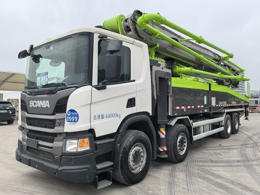 acheter 2019 Zoomlion 56 mètres camion de pompe à béton avec 6RZ Boom et moteur 323KW online manufacture