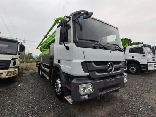 주문 2016 refurbished Zoomlion 47m Concrete Pump Truck with Mercedes Benz truck online manufacture