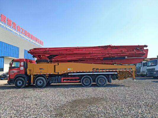 Купить 2020 Sany SYM5446THB 56m Высокоэффективный бетонный насос с шасси Volvo 180 м3/ч 12MPa 5 секций RZ Fold online manufacture