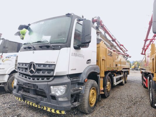 কেনা ২০২১ XCMG XZS5441THBB ৫৮মি ব্যবহৃত কংক্রিট পাম্প ট্রাক মার্সিডিজ বেঞ্জ চ্যাসিস এবং ১৮০ m3/h আউটপুট সহ অনলাইনে উৎপাদন