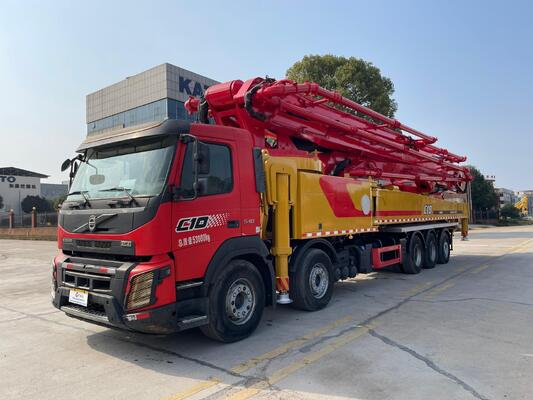 Buy 2021 Sany SYM5538THB 67m Boom Concrete Pump Truck with 180 m3/h Output and Euro VI Emission online manufacture