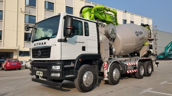 Harga yang bagus Teila 28M truk pengaduk pompa beton HMG5432JBC-28 truk pengaduk pompa beton on line