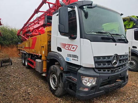 Bom preço. SANY Caminhão de bomba de concreto usado de 52m montado em caminhão com chassi Mercedes Benz a partir de 2020 on-line
