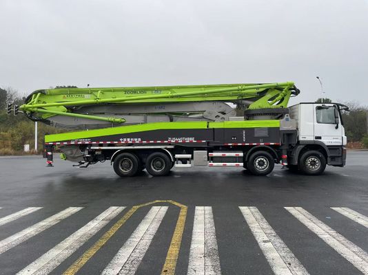 سعر جيد شاحنة مضخة مستعملة 2018 Zoomlion 56m مع هيكل بنز للبيع الساخن الانترنت