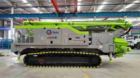 Giá tốt. Tùy chỉnh Teila 26m Concrete Pump Truck Crawler Pump với 4 phần boom trực tuyến