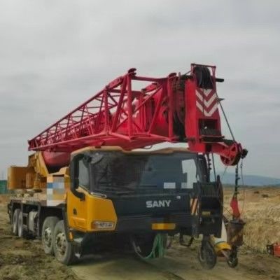 Bom preço. Cranes de caminhão usados Condição de poço 2019-2023 Sany 50t 50 toneladas Cranes móveis on-line