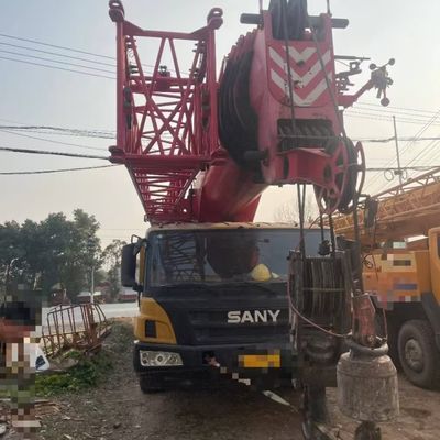 Bom preço. Cranes de caminhão usados 2019-2023 Sany 80t 80 toneladas caminhão montado guindaste hidráulico on-line