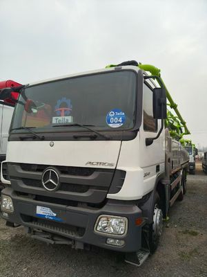 Bom preço. 2012 Zoomlion Usado -Remanufatura de caminhão de bomba de concreto de 47 metros com chassi Benz on-line