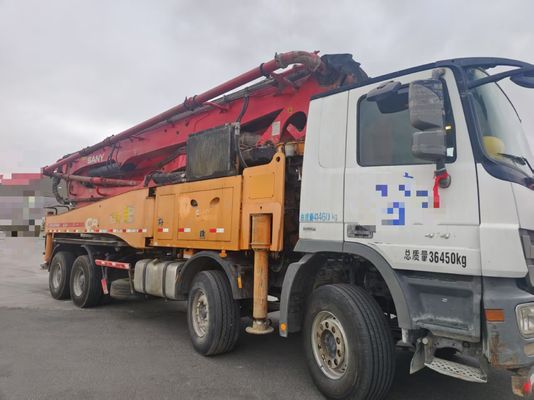 Bom preço. Caminhão bomba Sany 49m usado de 2016 com chassi Benz para venda quente on-line