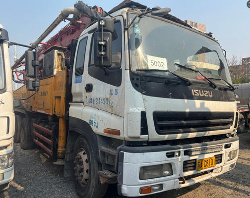 Giá tốt. Xe tải bơm sanypump được sử dụng trong ISUZU Chassis Concrete Construction Pump Truck 40m trực tuyến