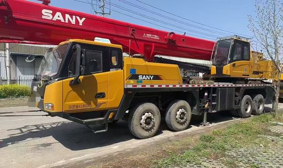 Bom preço. 2023 SANY Guindaste Rodoviário Hidráulico Usado de 50T para Elevação on-line