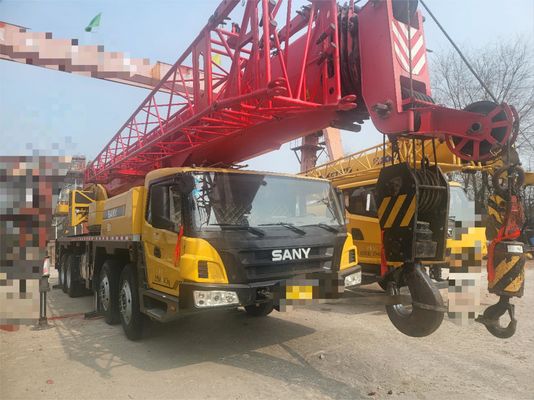 Bom preço. 2020 SANY Máquina de elevação de guindastes de caminhão hidráulico completo de 80T usada on-line