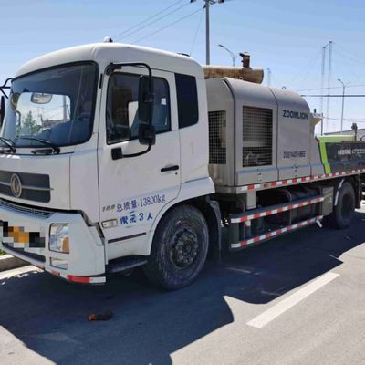 Bom preço. Bomba de linha de concreto usada Zoomlion 10022 de 2020, Bomba de linha montada em caminhão antigo a diesel on-line