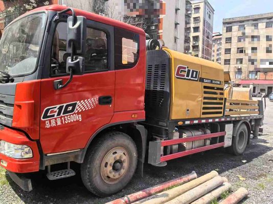 Bom preço. 2020 Sany 10023 Bomba de linha de concreto usada Euro V 2 eixos on-line