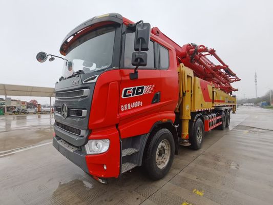 Usado SANY 62m Máquina de construção de bomba de concreto China Exportação de segunda mão camião de bomba