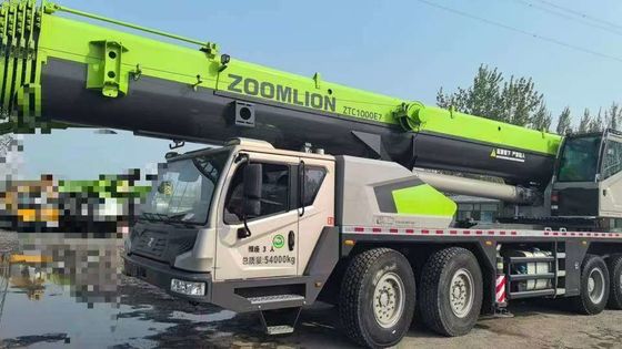 Bom preço. 2022 ZOOMLION 100T Cranes de caminhão 100E7 Elevador pesado Cranes usados 2023 Cranes de segunda mão on-line
