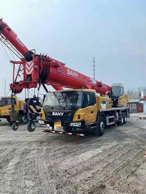 Хорошая цена. Использованный мобильный автокран 2021 года выпуска грузоподъемностью 25 тонн с основной стрелой 42,5 м для строительства и тяжелых работ онлайн