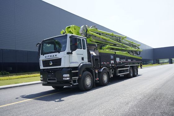 Giá tốt. Xe bơm bê tông cần 4 trục Zoomlion 62 mét với khung gầm Sitrak trực tuyến