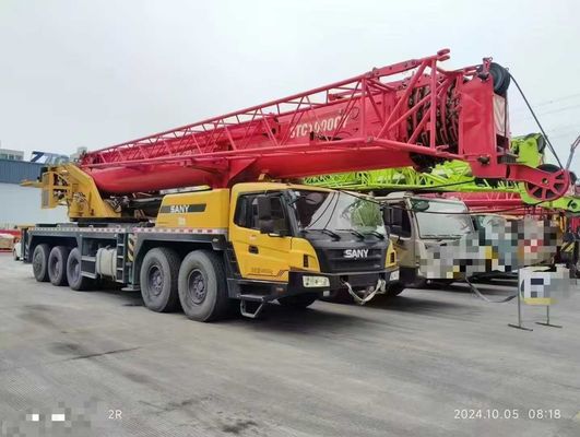 Bom preço. 2022 SANY máquinas de elevação de guindastes de caminhões totalmente hidráulicos de 100T STC1000C7 usadas on-line