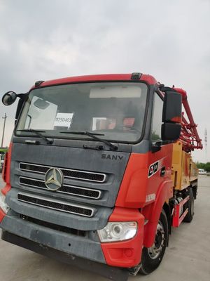 Bom preço. USED SANY 43m Caminhão de bombeamento de concreto Máquina de construção de concreto on-line
