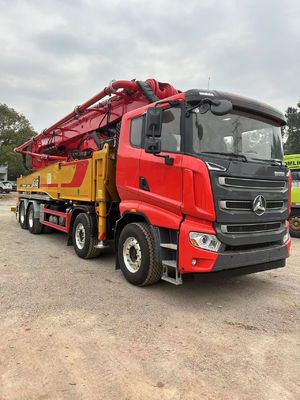 Un buon prezzo. Original SANY Concrete Pump Truck 49m cement boom truck 4 assi in linea