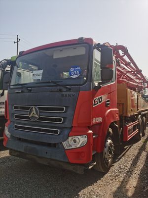 Bom preço. Carrinho de bomba de concreto usado em perfeito estado 2021 SANY 43m caminhão bomba de concreto on-line