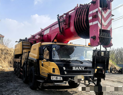 SANY 100 toneladas guindaste móvel STC1000T Máquina de elevação de guindaste hidráulico 2018 Guindaste de elevação pesada