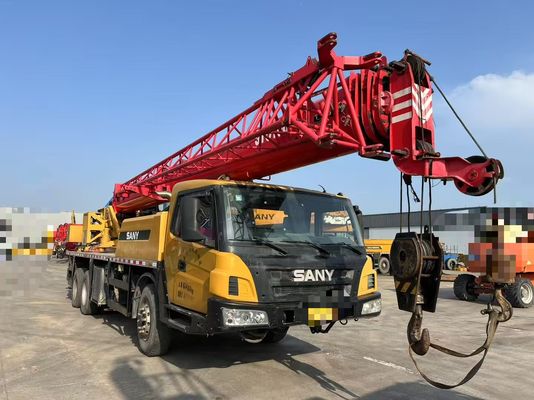 Bom preço. 2019 SANY Máquina de elevação de guindastes de caminhão totalmente hidráulica 16T usada on-line