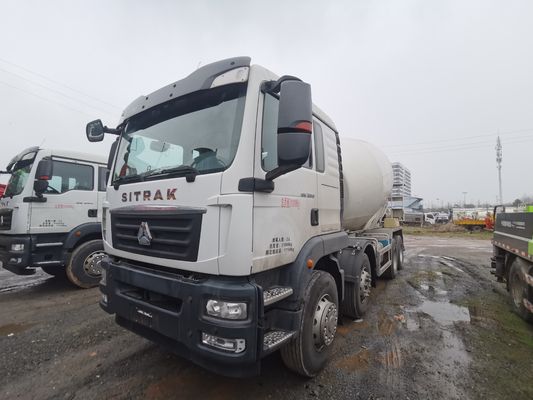 Bom preço. Sinotruk 12cbm caminhões de mistura de betão de segunda mão Euro V Emissão Carga forte on-line