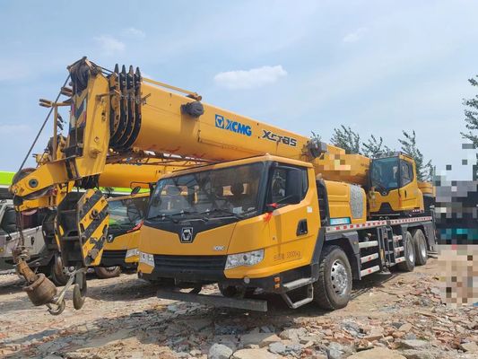 Giá tốt. Cần cẩu bánh lốp XCMG đã qua sử dụng 25T năm 2017, cần cẩu thủy lực hoàn toàn đã qua sử dụng trực tuyến