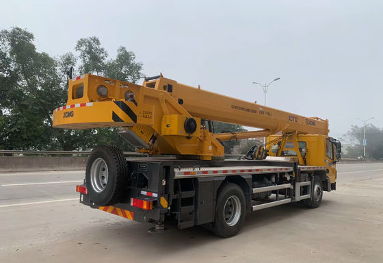 Bom preço. 12 toneladas XCMG Cinco secções Telescópica Boom Truck guindaste XCT12L5-5 Equipamento de construção on-line
