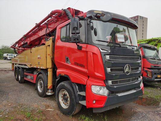 Bom preço. 2020 Sany 2a mão caminhões de concreto 56m caminhão montado bomba de concreto usado on-line