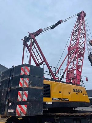 Bom preço. Modelo 2019 SANY 90t Guindaste Hidráulico sobre Esteiras Usado Máquinas de Elevação Pesada on-line
