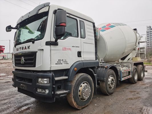 Bom preço. 12m3 caminhão de mistura de concreto de segunda mão 2020 SITRAK Máquinas de construção Design robusto on-line