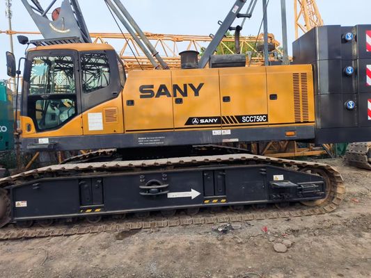 Bom preço. Guindaste Hidráulico sobre Esteiras Sany 75T Usado 2018 ‌‌‌‌Capacidade de Elevação Forte de Segunda Mão‌ on-line