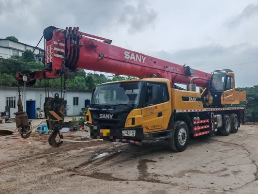 Bom preço. 2018 SANY Cranes de caminhão usados 25T STC250T Máquinas de elevação de guindastes totalmente hidráulicas móveis on-line