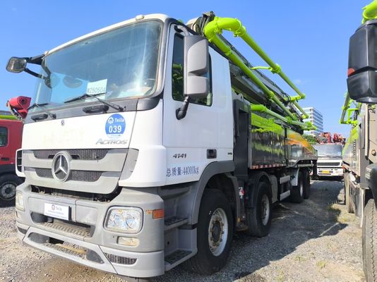 Bom preço. 2019 Usado Zoomlion 56M Caminhão de bomba de concreto Mercedes Benz Chassis Caminhão de bomba de concreto on-line