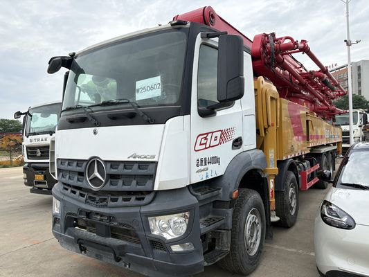 Sany 62 Meters Concrete Pump Truck Mercedes Benz Used Pump Trucks 2020